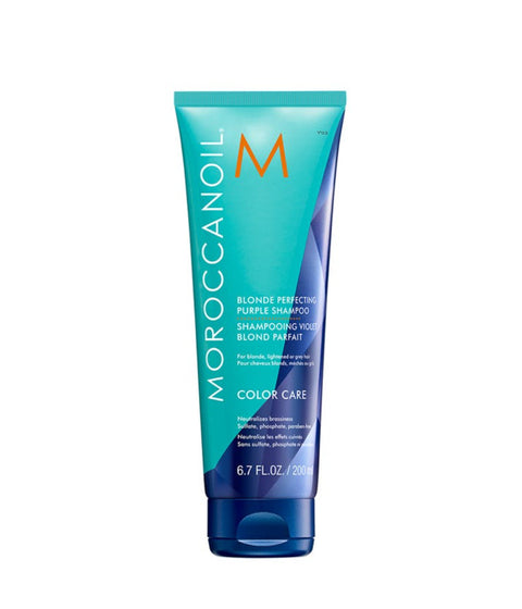 Moroccanoil Blonde Perfecting Purple Shampoo, 200mL