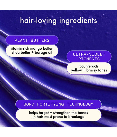 Amika Bust Your Brass Cool Blonde Repair Shampoo 275ml