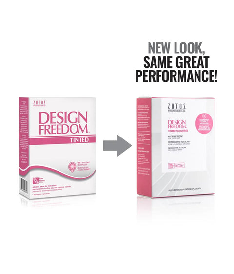 Zotos Design Freedom Tinted Alkaline Perm