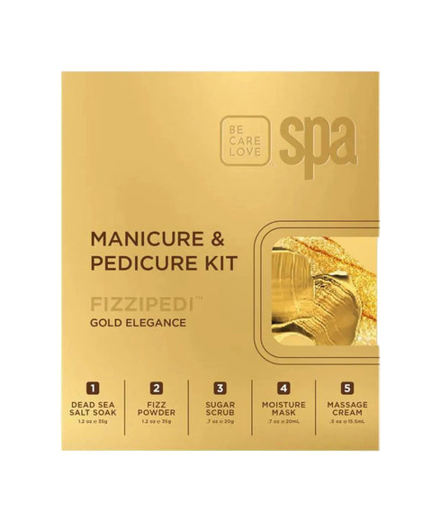 DA Frizzipedi Mani & Pedi Kits - Gold Elegance