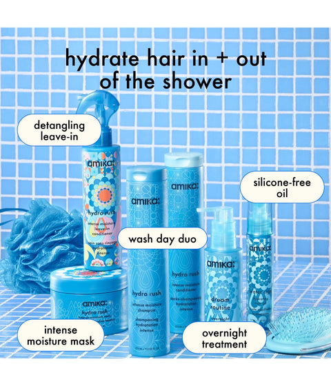 Amika Hydro Rush Intense Moisture Shampoo 1L