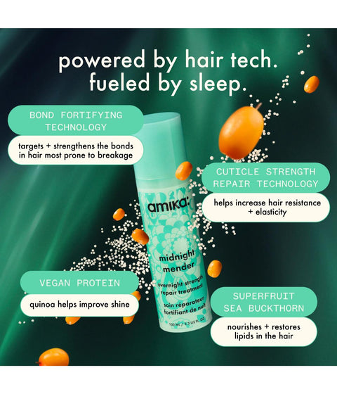 Amika Midnight Mender Overnight Repair Treatment 100ml