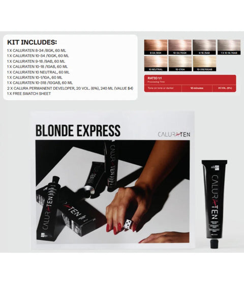 Oligo New Calura Ten Shades Kits - Blonde Express Oct 1st