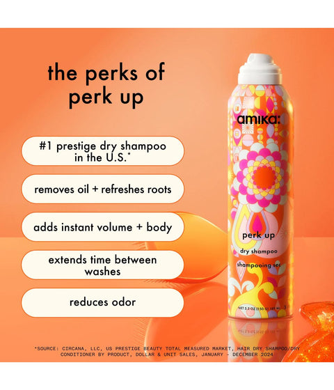 Amika Perk Up Dry Shampoo 358ml