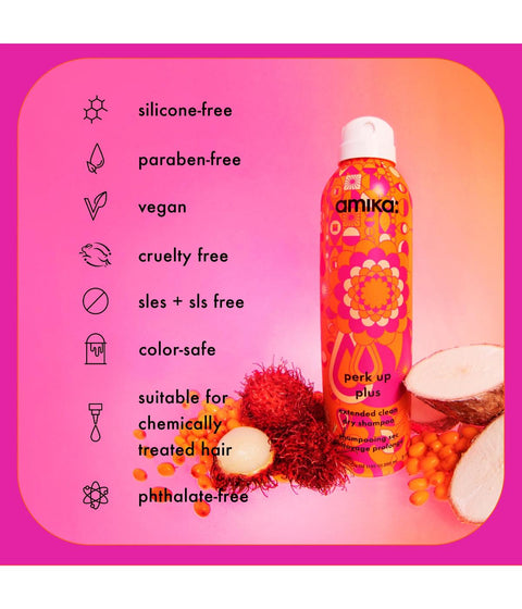 Amika Perk Up Plus Extended Clean Dry Shampoo 358ml