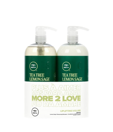 PM Tea Tree Lemon Sage Litre Duo JF25