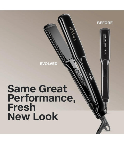 PM Smooth+ 1.25" Black Flat Iron