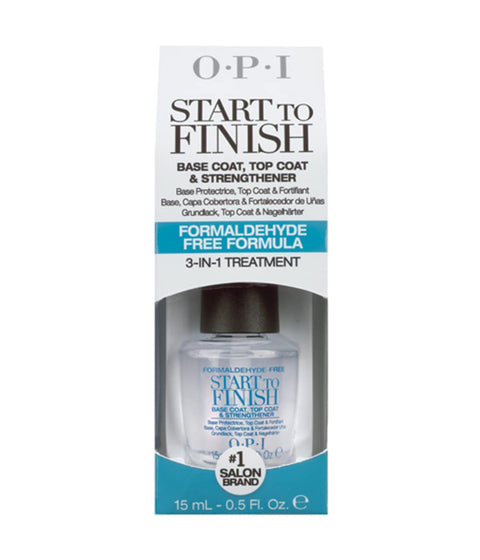 OPI Formaldehyde-free Start-to-Finish Nail Treatment, 15mL