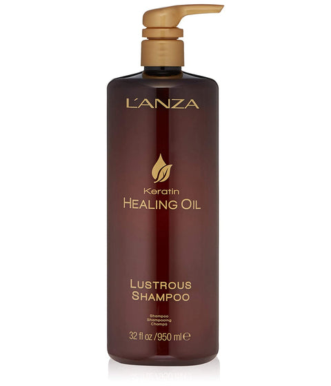 L'ANZA Keratin Healing Oil Lustrous Shampoo, 950mL