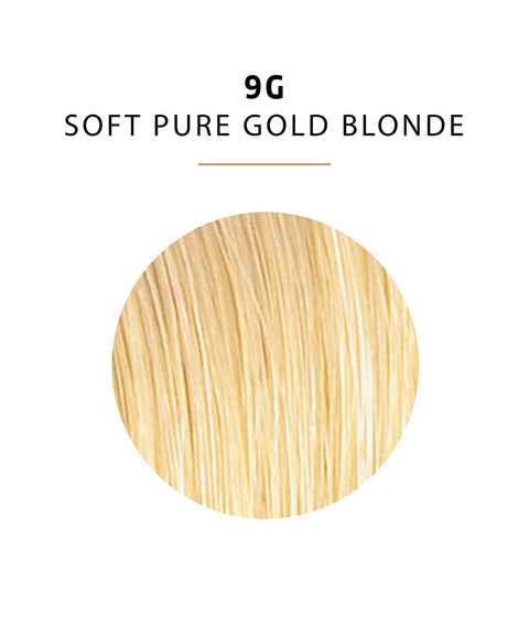 Wella ColorCharm Permanent Liquid Hair Color 9G/Pure Gold Blonde, 42mL