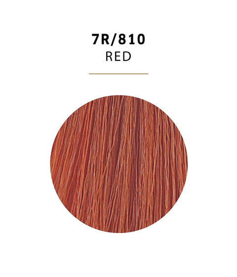 Wella ColorCharm Permanent Liquid Hair Color 7R/Red, 42mL