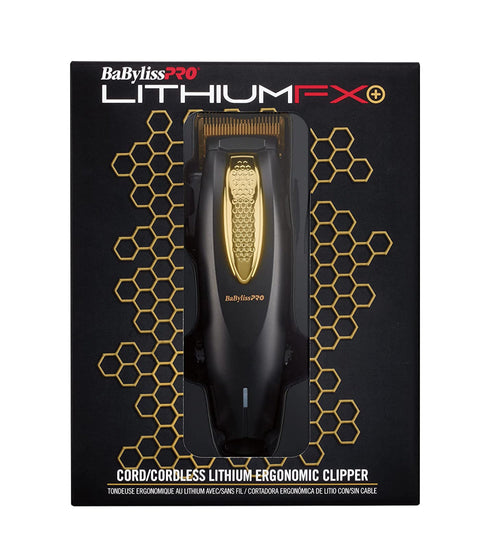 DannyCo BaBylissPRO LithiumFX Cord/Cordless Ergonomic Clipper FX673N