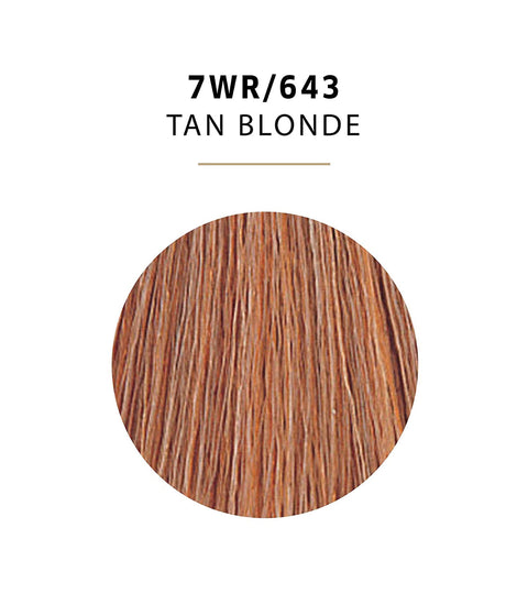Wella ColorCharm Permanent Liquid Hair Color 7WR/Tan Blonde, 42mL