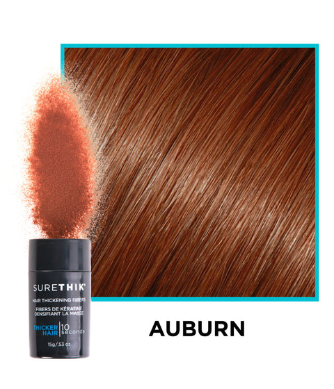 SureThik Hair Thickening Fibers Auburn, 15g