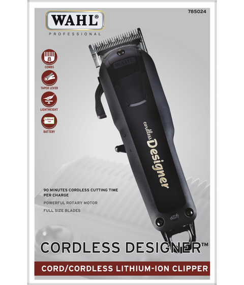 wahl pro cordless designer packaging