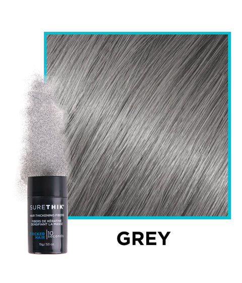 SureThik Hair Thickening Fibers Grey, 15g