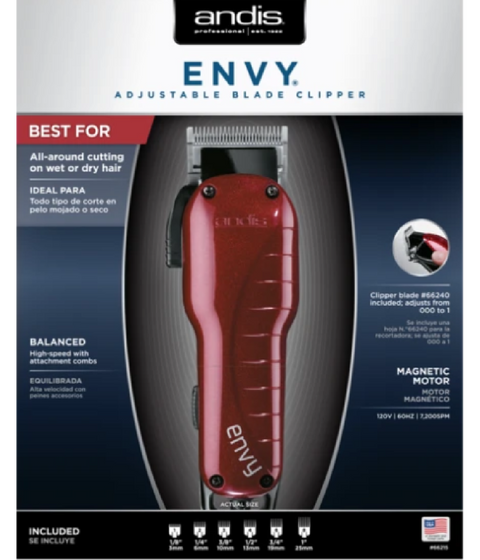 andis pro envy packaging
