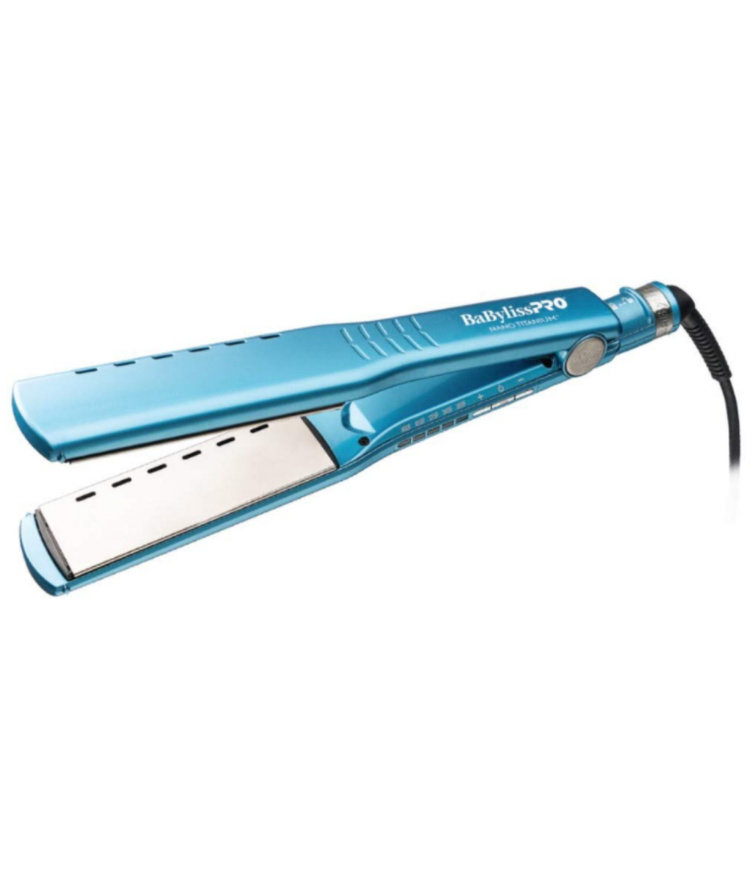 DannyCo BaBylissPRO Nano-Titanium Wet-to-Dry Vented Ionic Flat Iron 1-1 ...