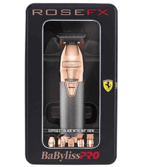 BaByliss PRO Rose FX Skeleton Metal Lithium Trimmer Exposed T