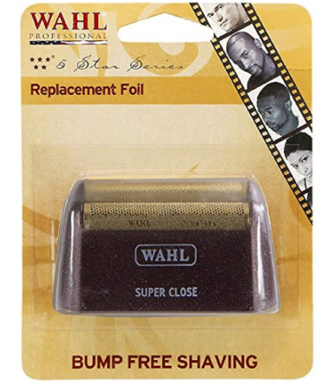 wahl pro 5 star shaver shaper replacement foil packaging
