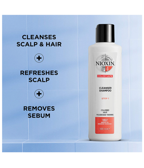 Nioxin Cleanser Shampoo System 4, 500mL