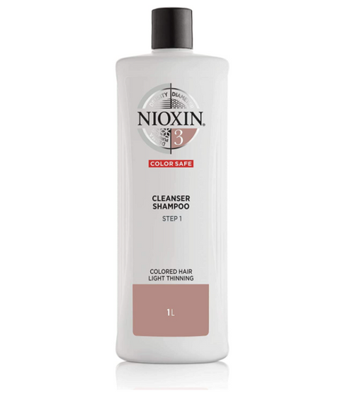 Nioxin Cleanser Shampoo System 3, 1L