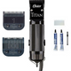 oster pro titan, oil, grease, brush, guard, blades