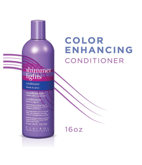 Clairol Shimmer Lights Conditioner, Blonde & Silver, 16oz