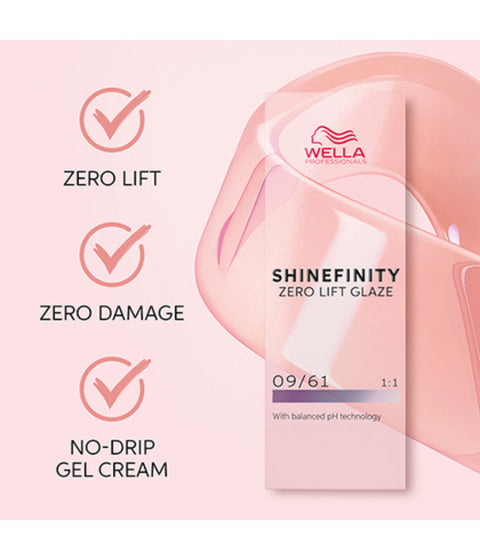 Wella Shinefinity Zero Lift Color Glaze 09/73, 60mL