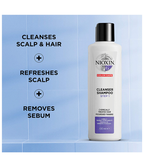 Nioxin Cleanser Shampoo System 6, 300mL