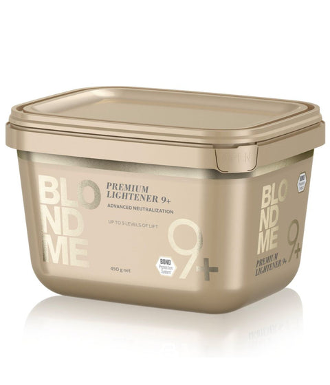 Schwarzkopf BlondMe Bond Enforcing Premium Lightener 9+ Dust Free Powder, 450g